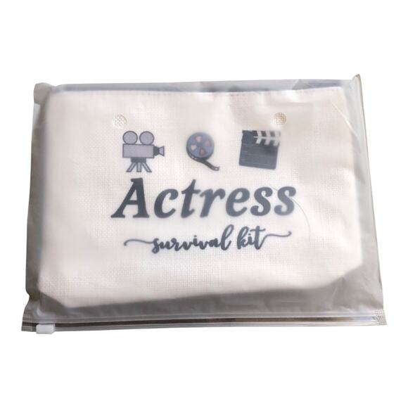 GJTIM Multi-Functional Actress Survival Kit Gift Make Up Bag Zip Pouch - Picture 1 of 6